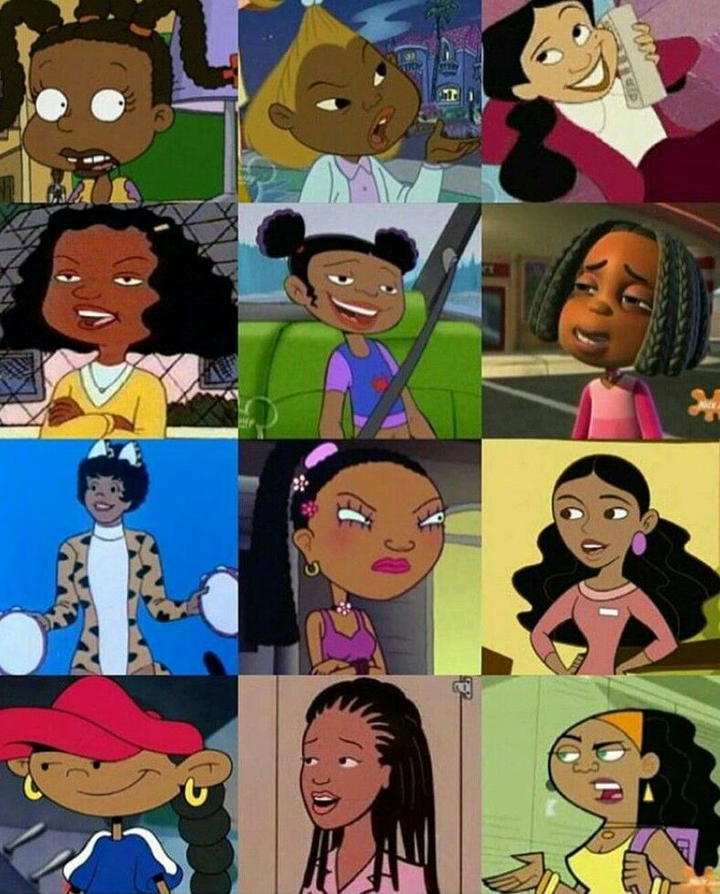Black-Girl-Cartoon-Clharacters
